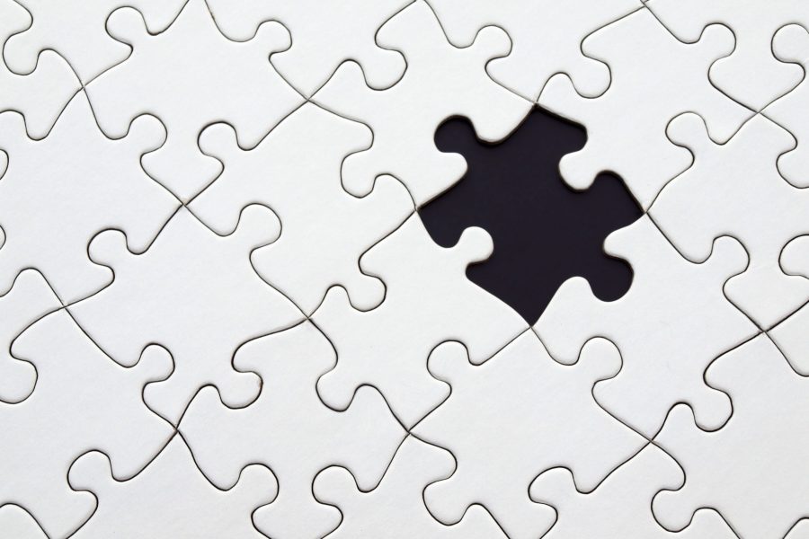 Business Strategy Planning Missing Piece Puzzle